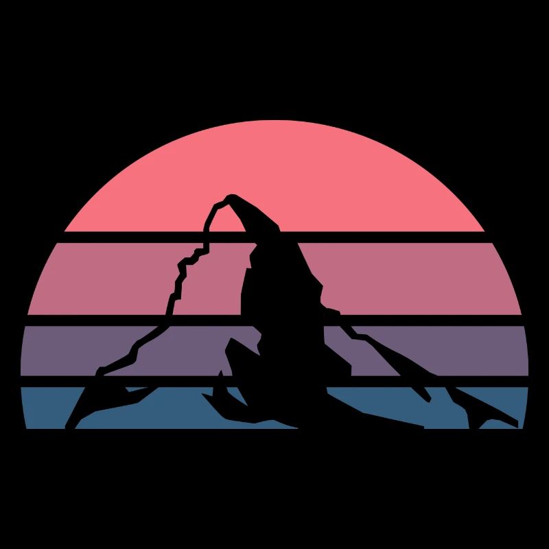 Coucher de soleil Cervin