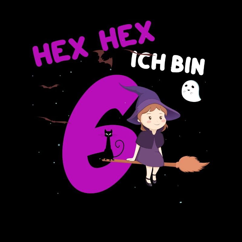 HEX-HEX Ich bin 6 - Mädchen 6. Geburtstag -