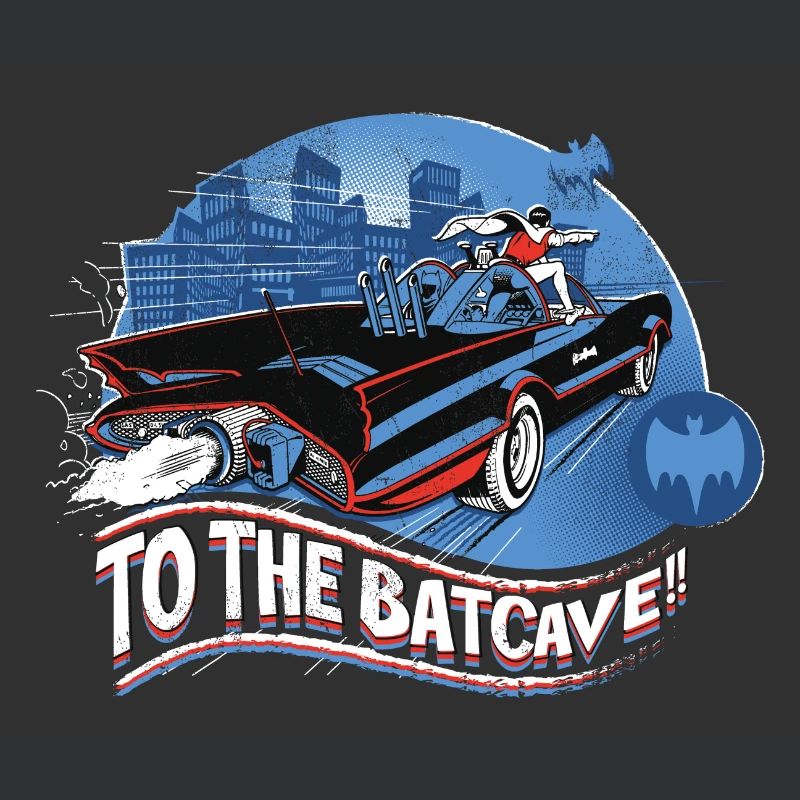 DC Comics Batman Robin Drive Batmobile Retro