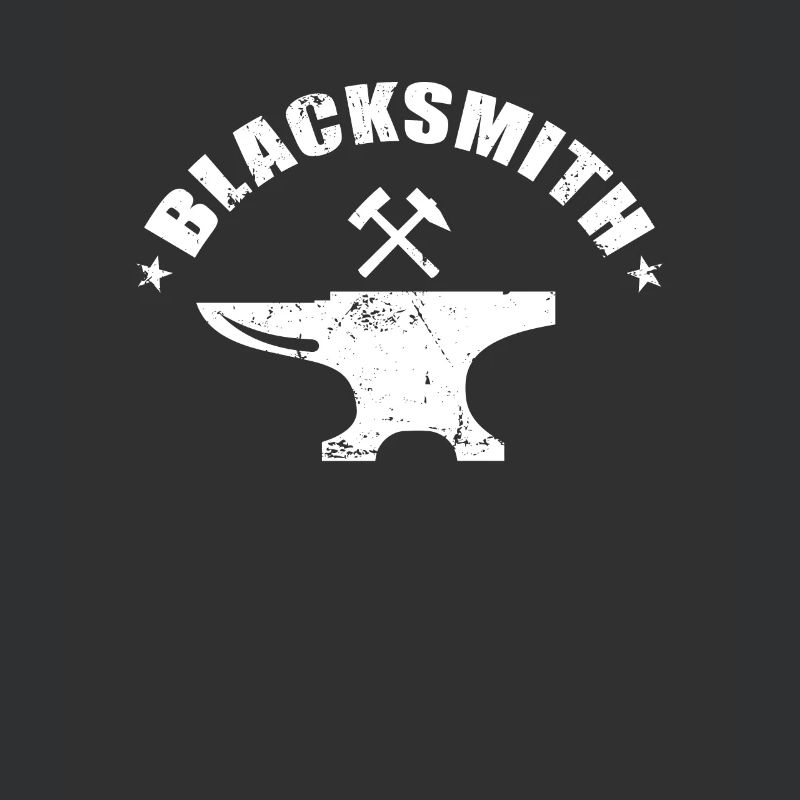 Blacksmith Amboss mit Hammer