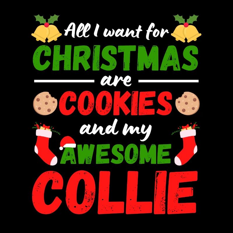 Biscuits de Noël Collie