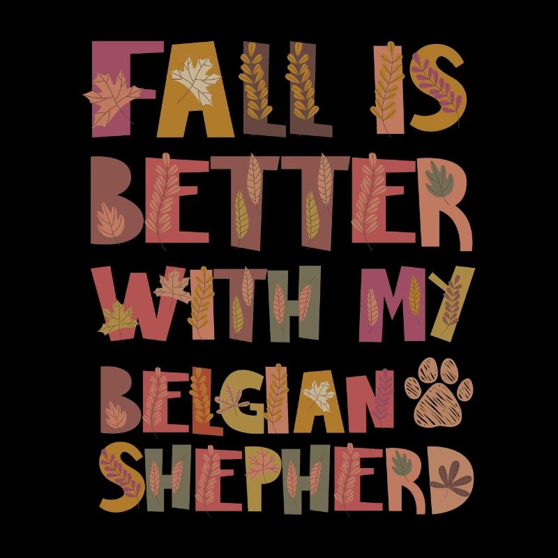 Thankful for Belgian Shepherd Autumn Grateful