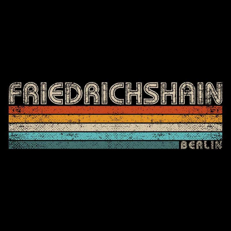 Friedrichshain Berlin capital district Kiez Retro