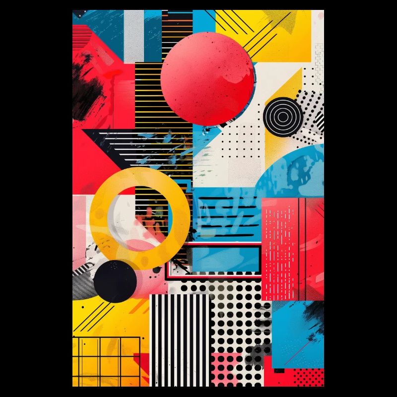 Retro Style - Abstrakte Formen