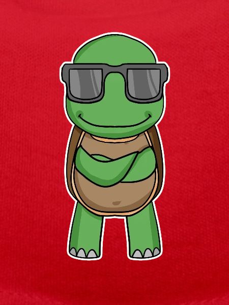 Schildkröte mit Brille