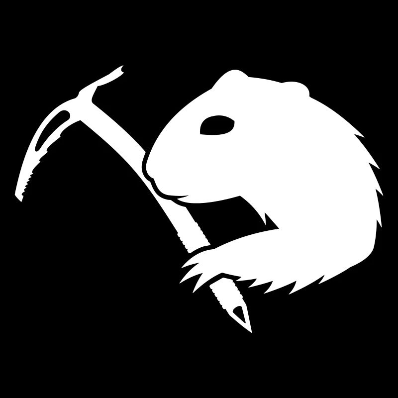 Murmeltier mit Eispickel