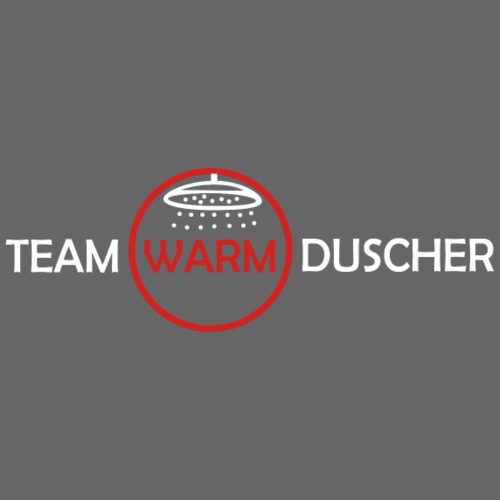 Team-Warmduscher weiß - Snapback Cap