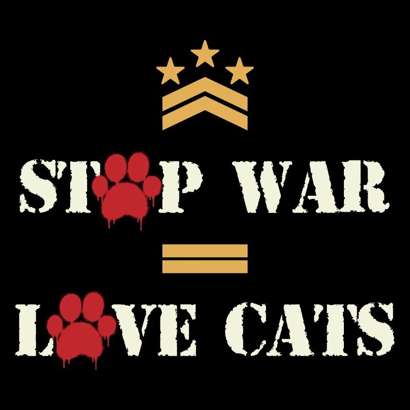 Stop War Love Cats