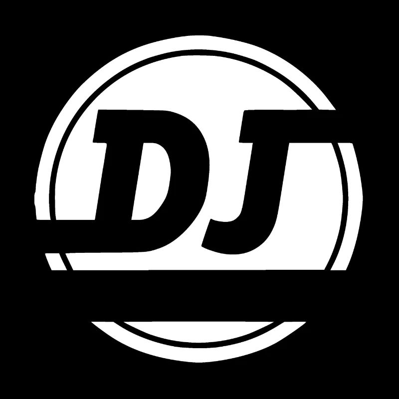 DJ (text votre nom dans un espace vide)