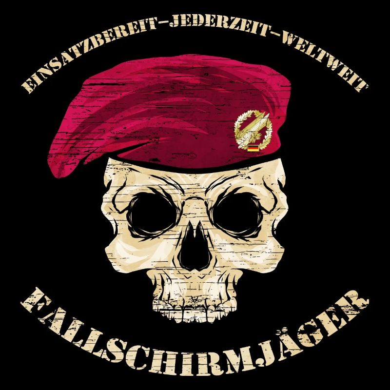 Einsatzbereit Jederzeit Weltweit Fallschirmjäger