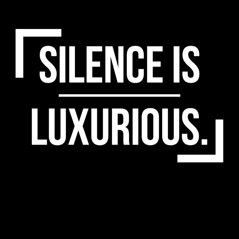 Tranquility is luxurious