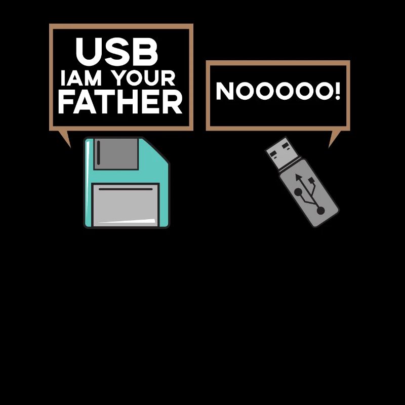 USB I am Your Father Nerd Computer IT Geek
