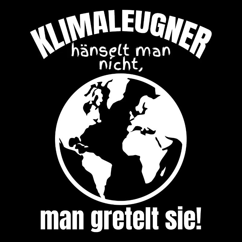 Climate deniers environmental protection nature conservation gift idea