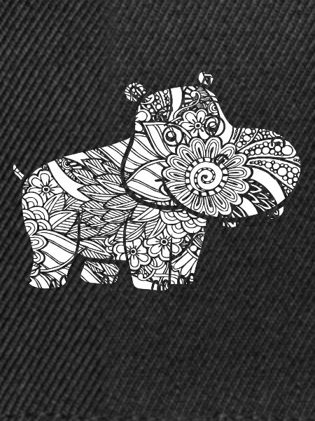 Hippo Hippo Blumenmuster