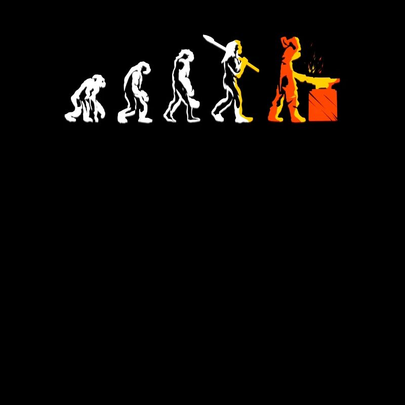 Evolution Metallbauer Beruf Schweißer Geschenk