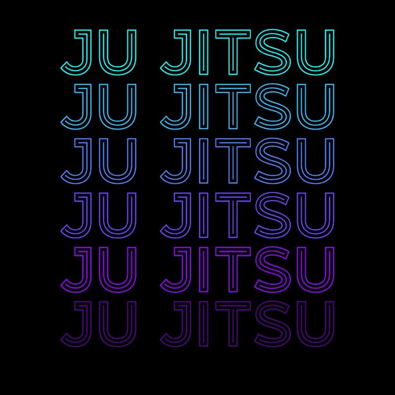 Ju Jitsu BJJ Retro