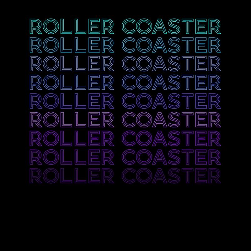 Roller Coaster Parc d’attractions Retro