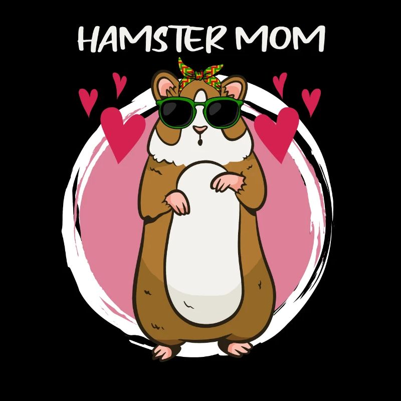 Hamster Maman Hamster Amant Mère Hamster Élevage