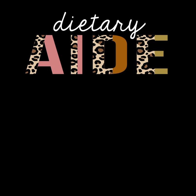 Dietary aide Leopard Print Funny Gift