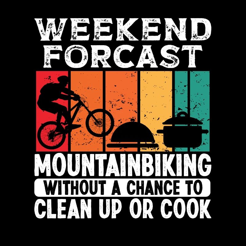 Weekend Forecast Mountain Biking for Men