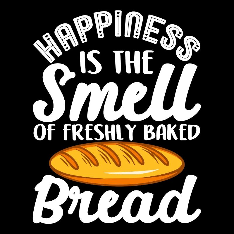 Funny bread baking baker