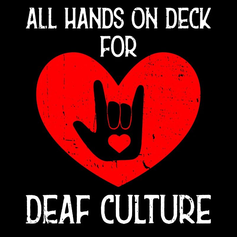 Deaf Pride ASL Sign Language