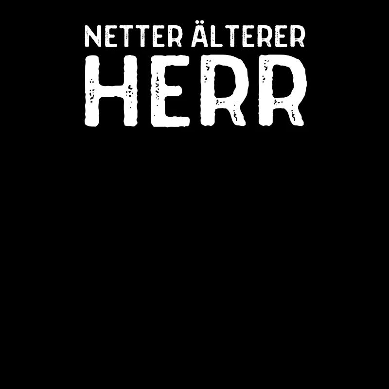Netter Älterer Herr - Geschenk Rentner