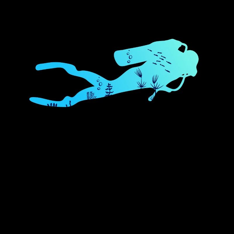 Diving Underwater Dive Gift for Diver