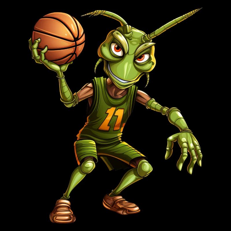 Sauterelle de basket-ball