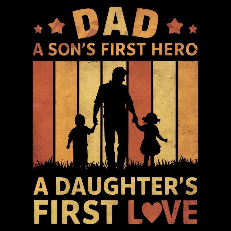 Retro A son's first hero A daughter's first love