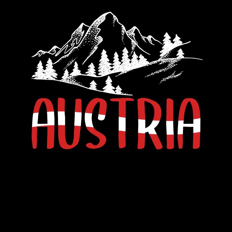 Austria Vacation Eagle Alps Mountains Gift