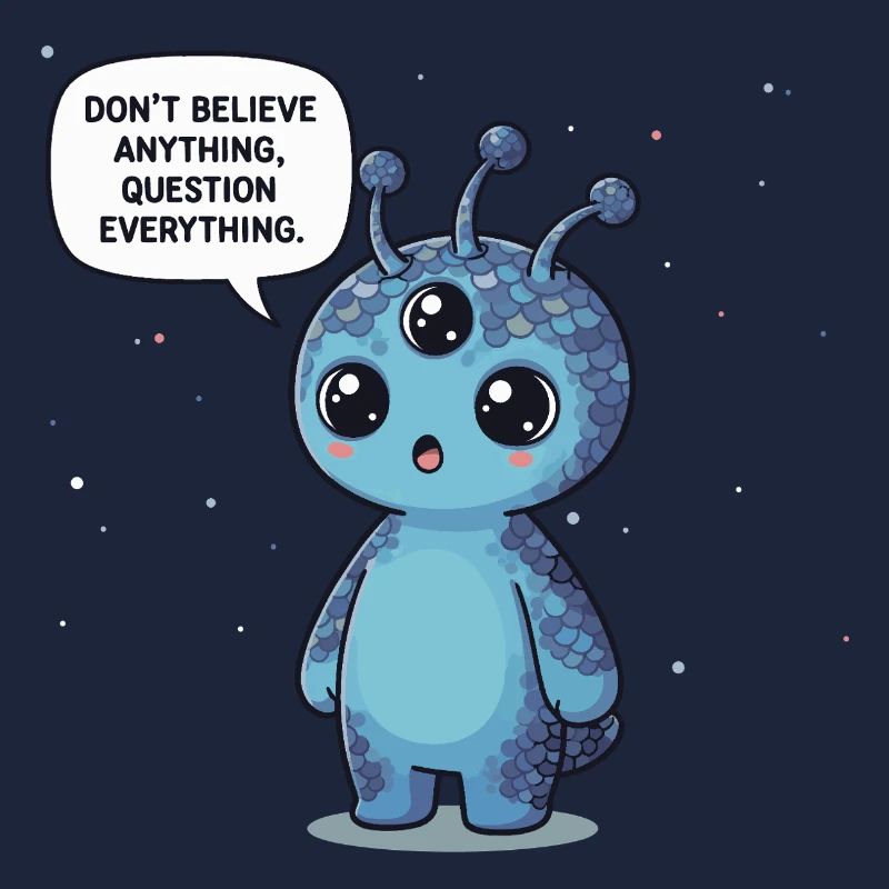 Cute Alien: Statement - Question everything