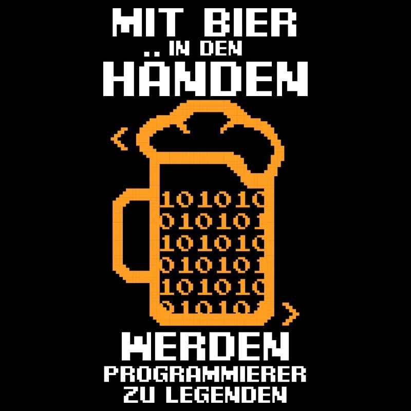 Programmieren Bier Entwickler Coder Programmierer