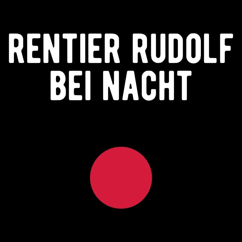 Renne Rudolf dans la nuit