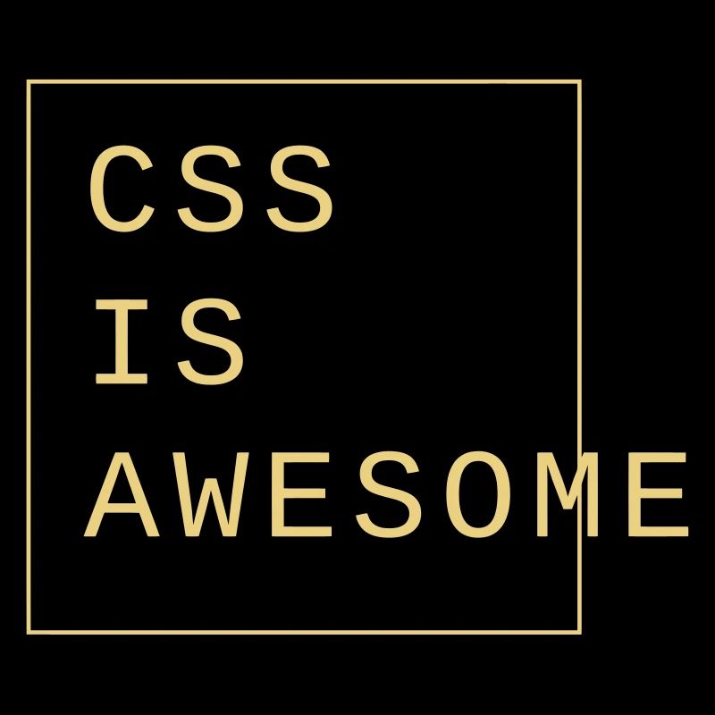 css is awesome webdesign