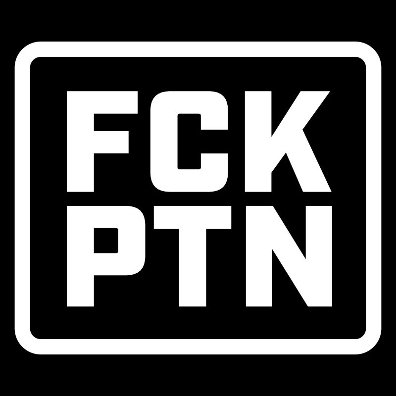 FCKPTN blanc