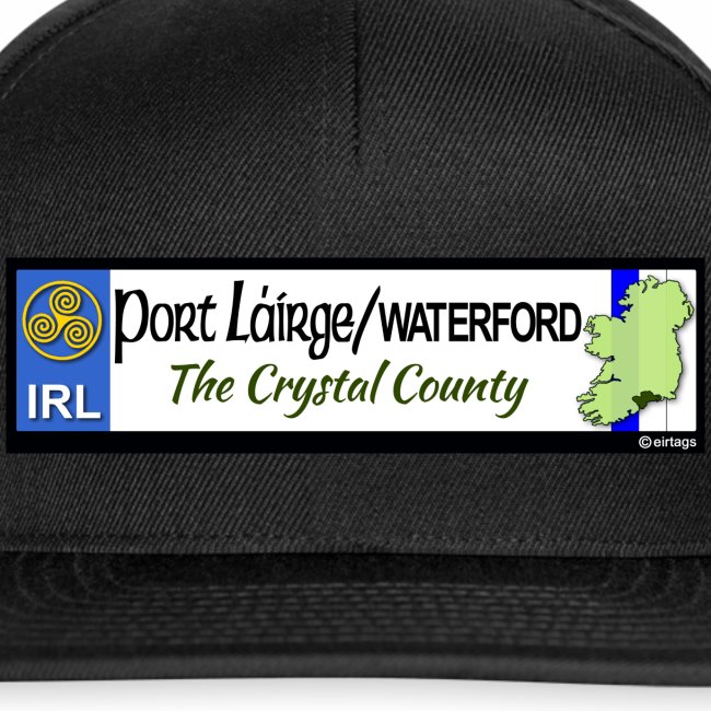 WATERFORD, IRELAND: licence plate tag style decal