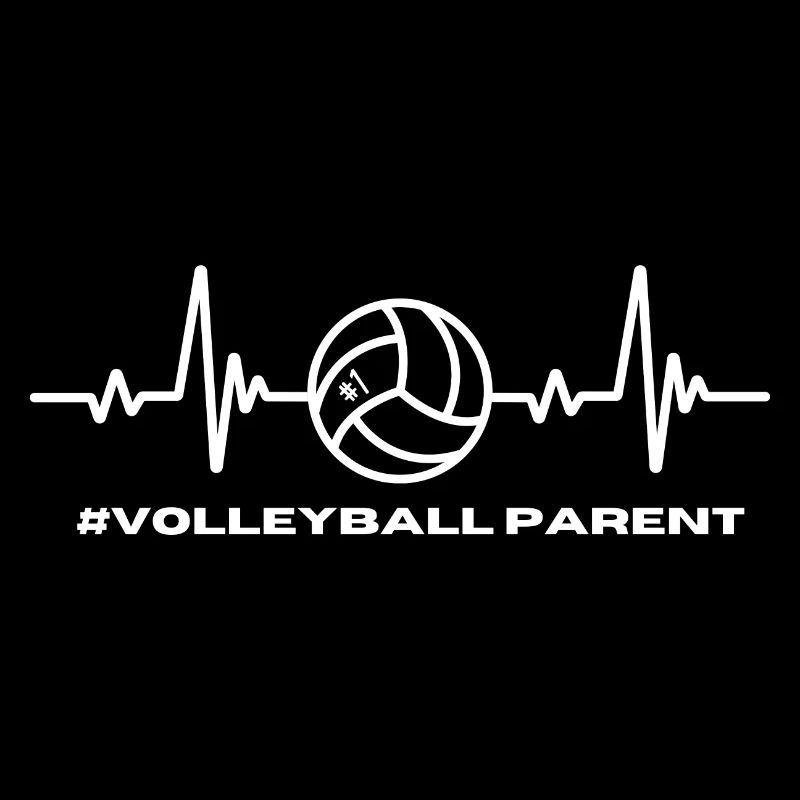 Volleyball Mutter Papa Elternteil