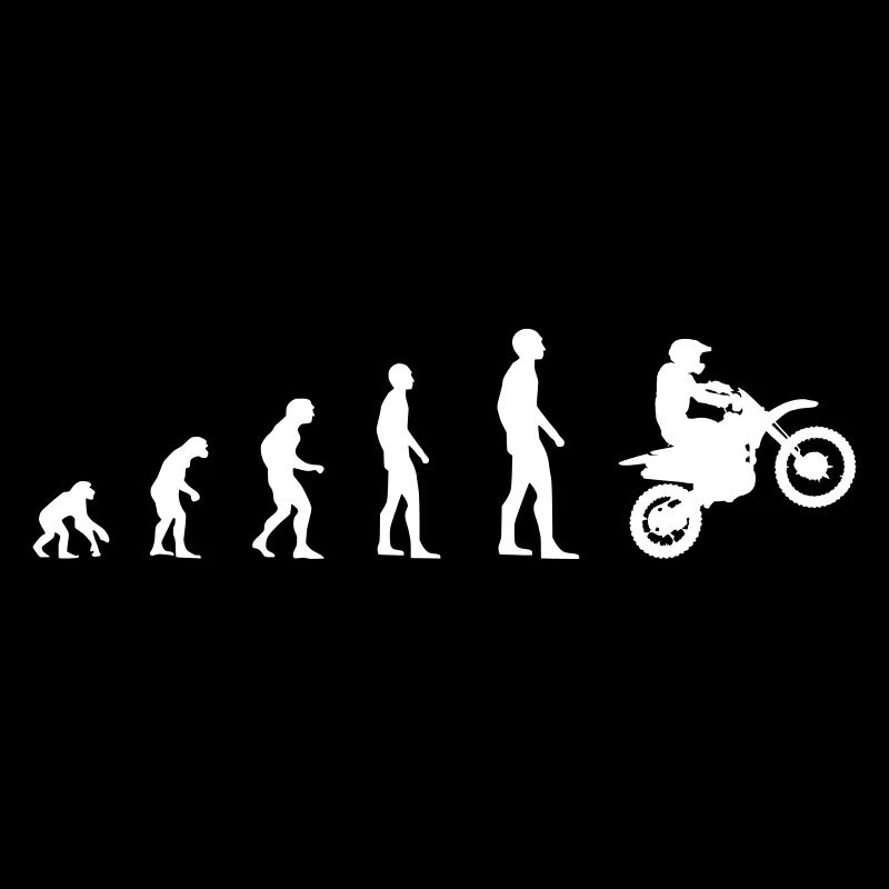 Cross Motorcycle Wheely - Evolution