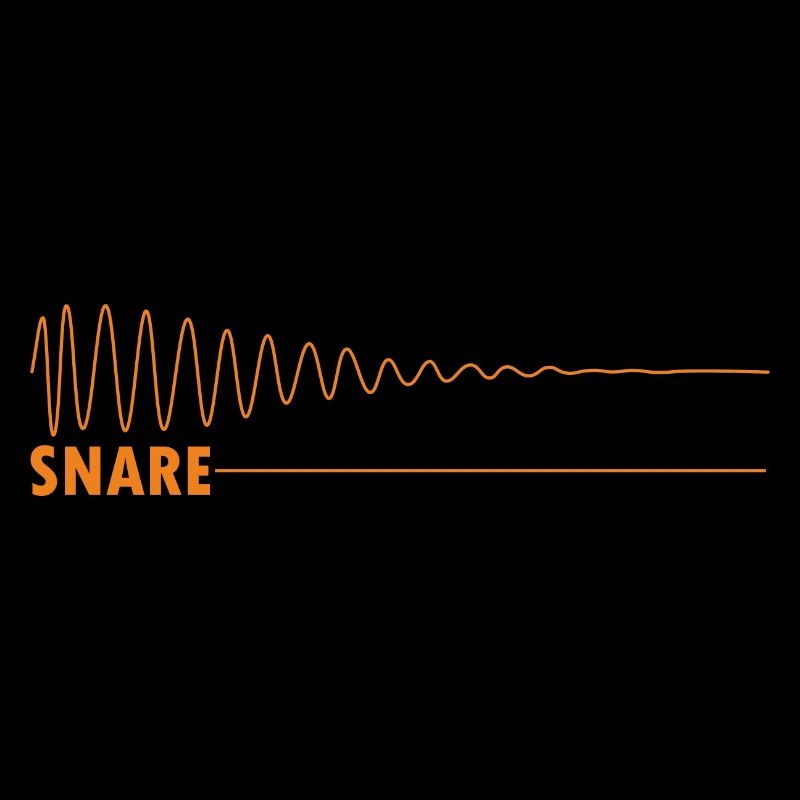 Analoges Synthwave-Snare-Design
