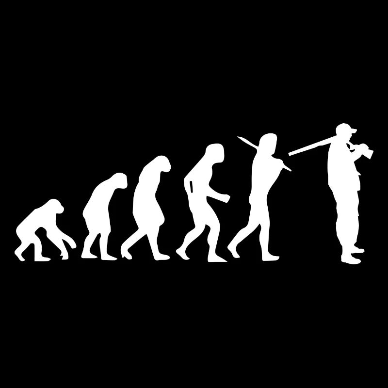 Jäger Evolution Jagd Jagen Wild Weidmann Geschenk