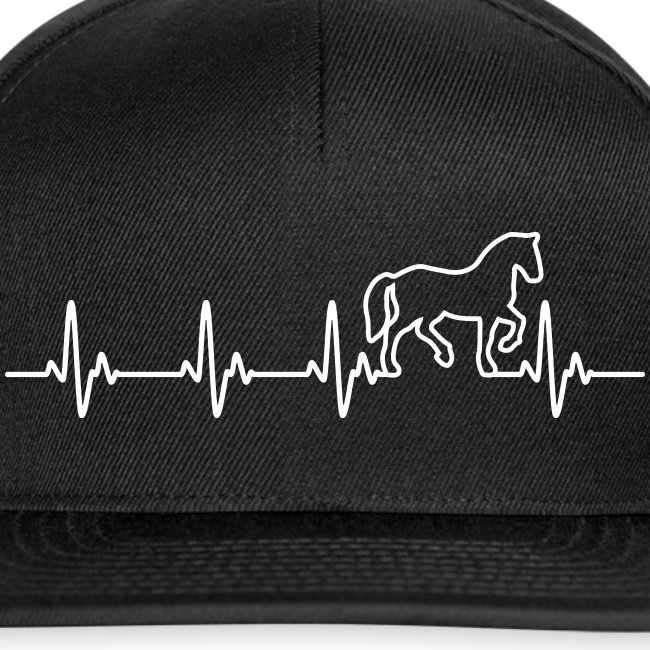 Vorschau: Horse Heartbeat - Snapback Cap