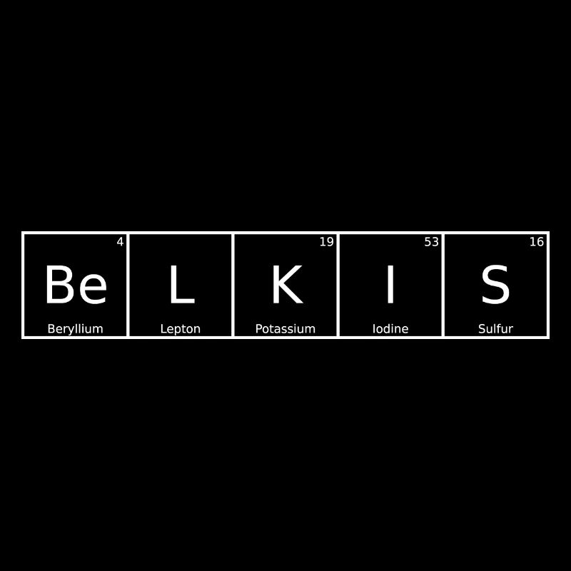 Belkis Name First Name Chemistry Periodic Table Elements