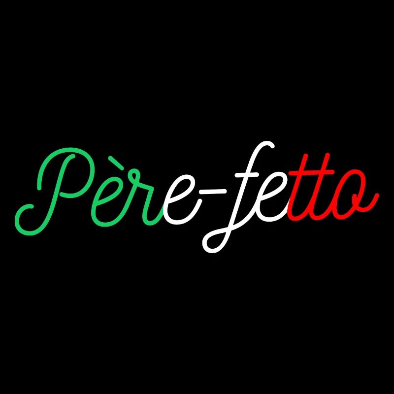 PERE FETTO Geschenkidee Humor Italienischer Papa