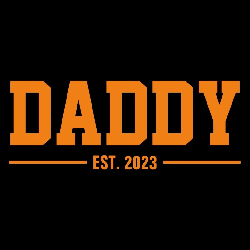 DADDY EST. 2023 - VATER WERDEN - NACHWUCHS - BABY