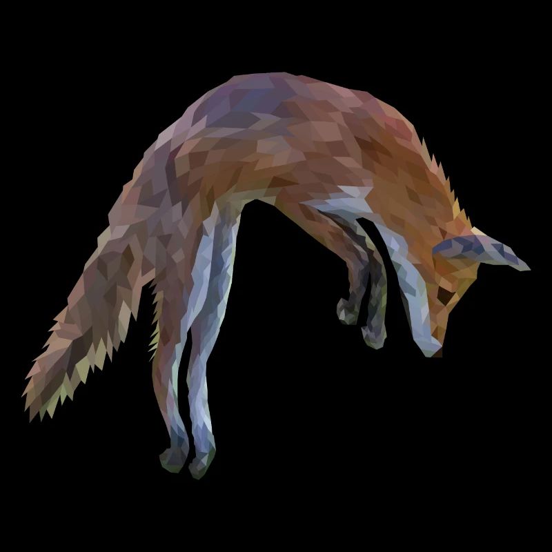 Fuchs - Low Poly Art.