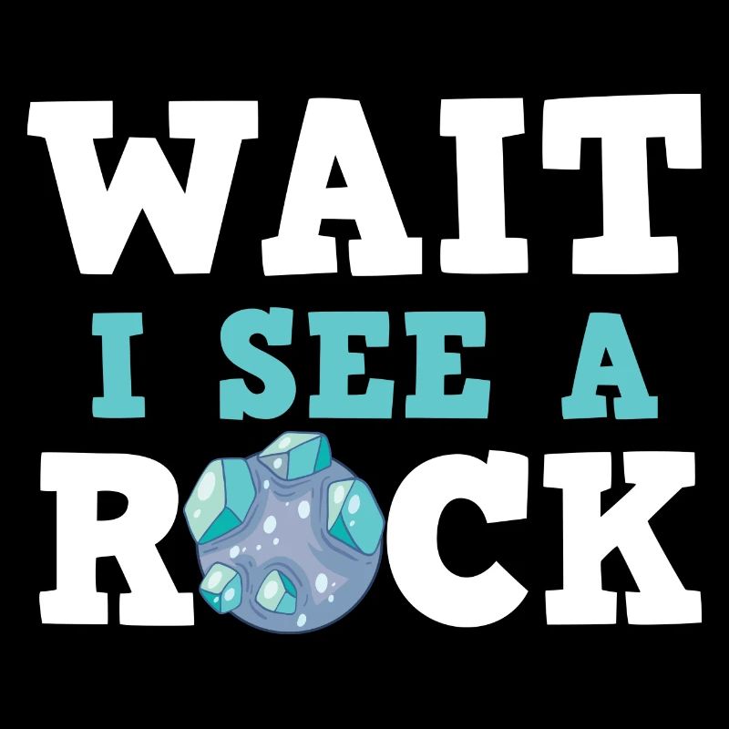 Wait I See A Rock - Geode Hunter Geology