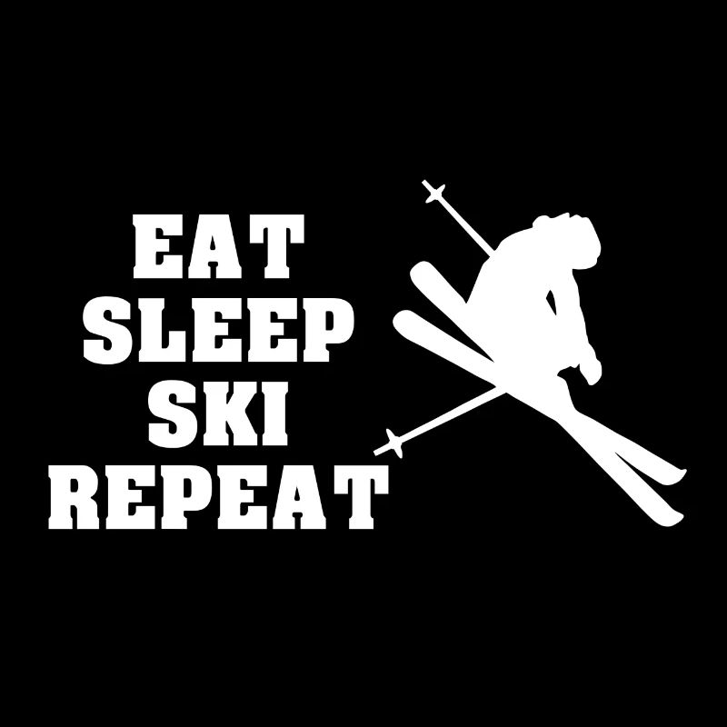 EAT SLEEP SKI REPEAT