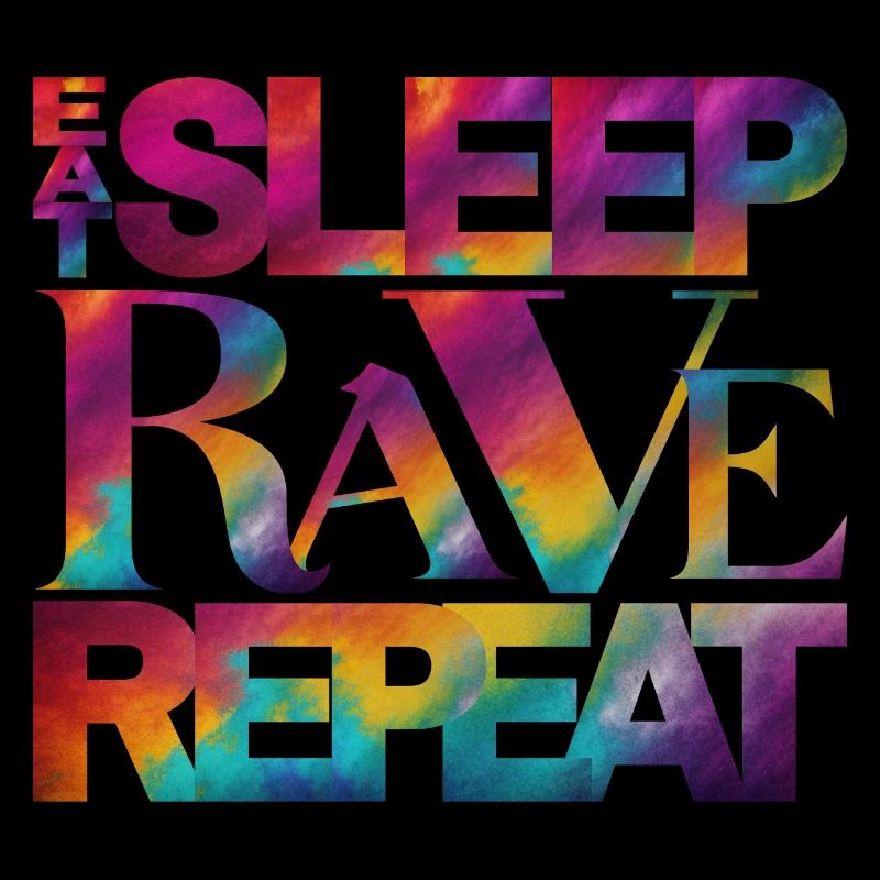 Manger Dormir Rave Répéter