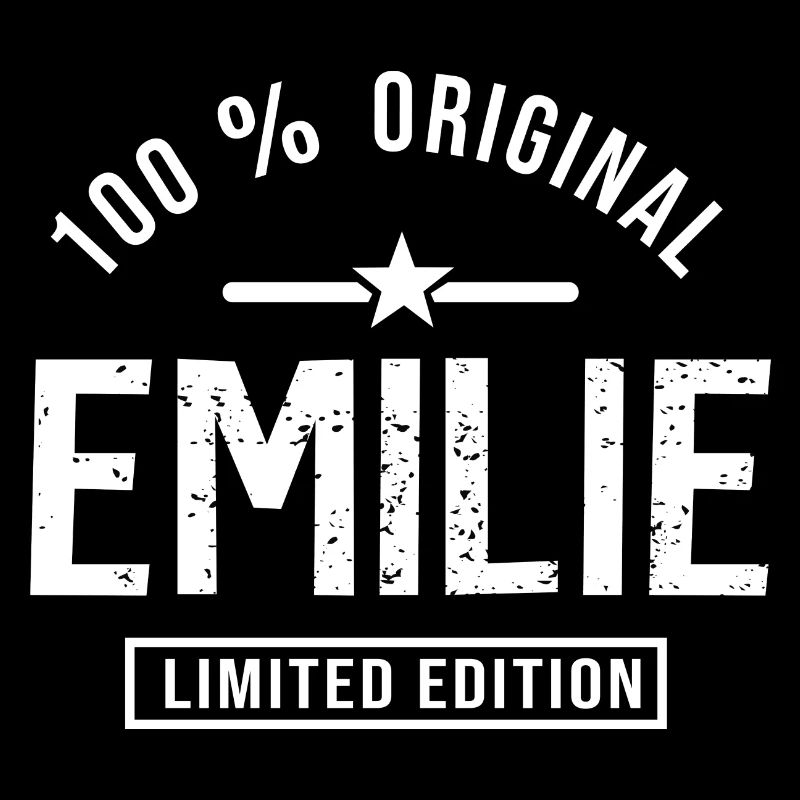 Emilie personalized tshirt first name emilie